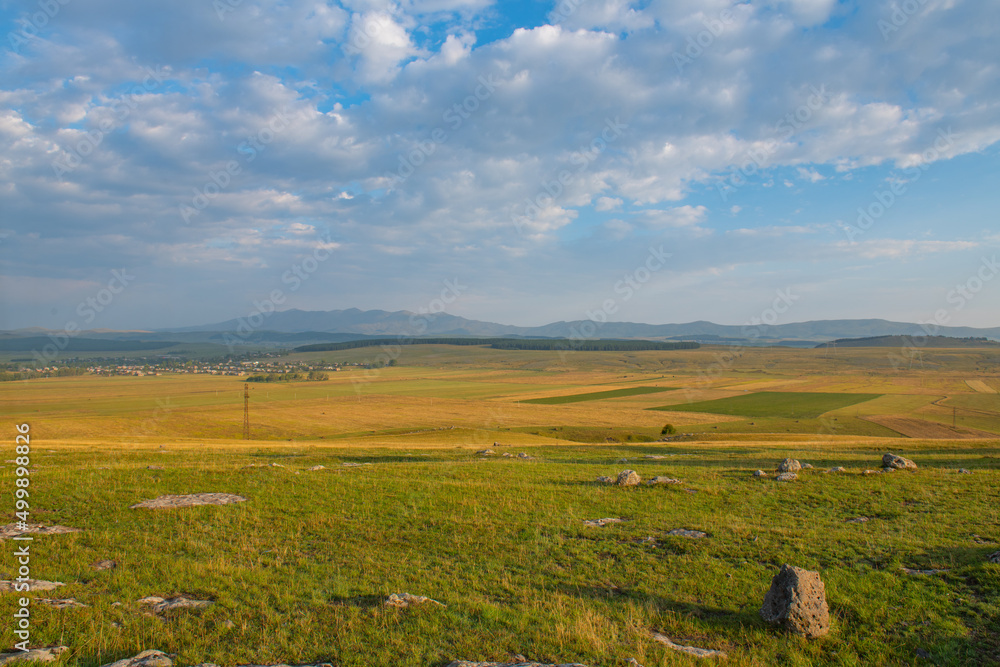 in the east of Georgia are the fertile plains of the provinces