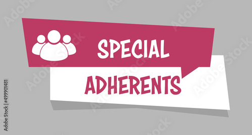 Logo spécial adhérents.