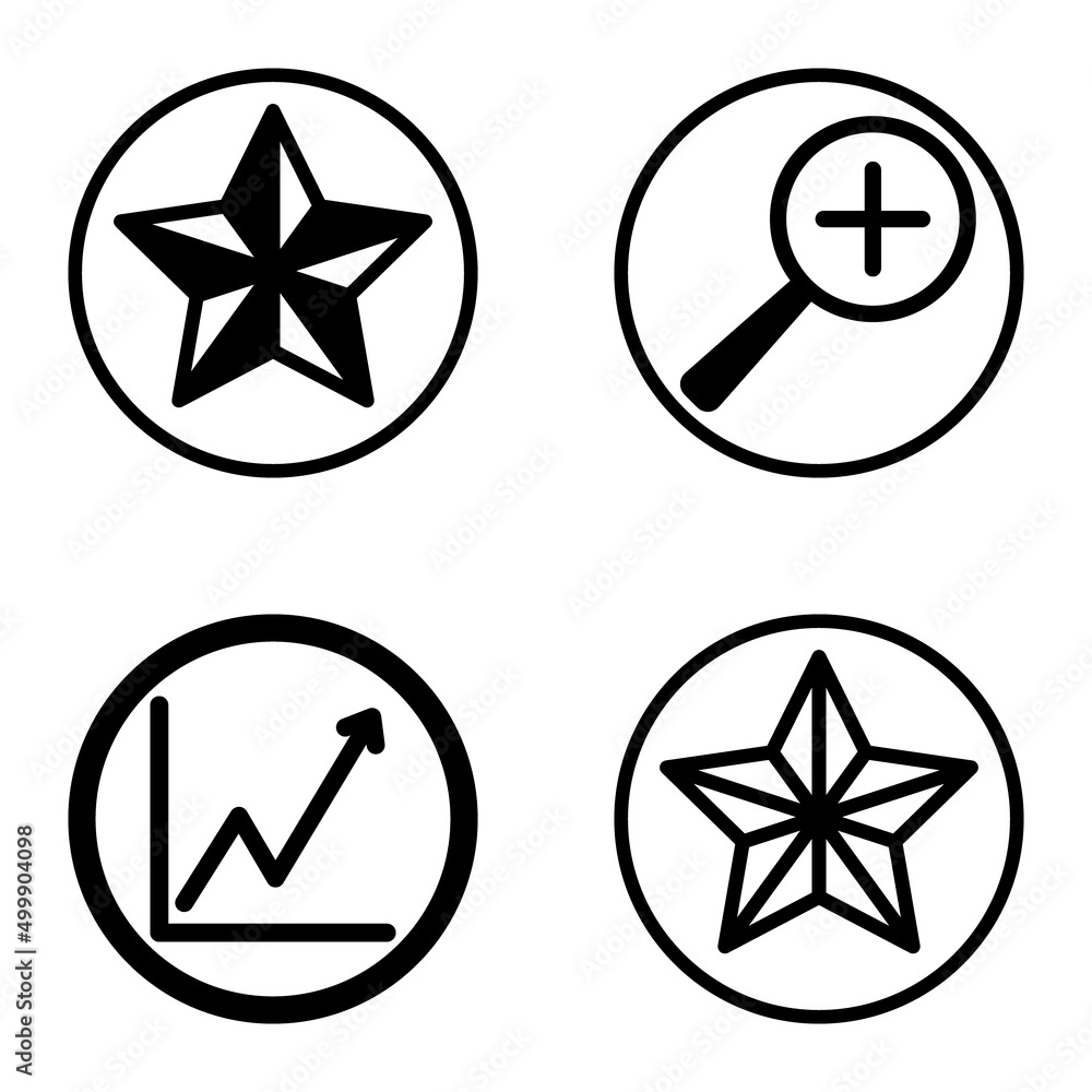 Circles1-2 Flat Icon Set Isolated On White Background Circles1-2 Flat Icon Set Isolated On White Background