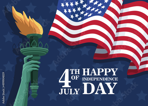 usa independence day card