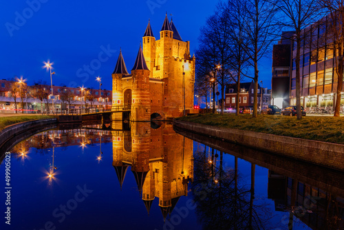 Amsterdamse Poort old city gate - Haarlem, Netherlands