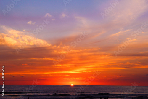 sunset over the sea © AnaCatalina