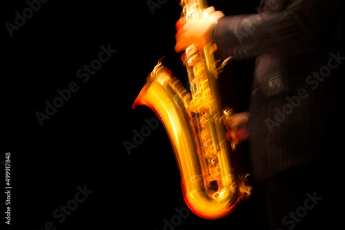 Canvas Print Sax