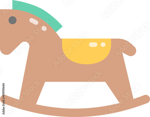 Piggyback toy icon