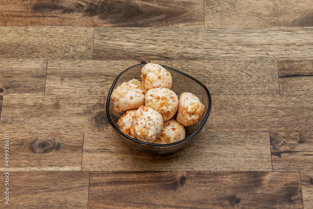 Cheese appetizers with stuffed fried dough Cheese appetizers with stuffed fried dough
