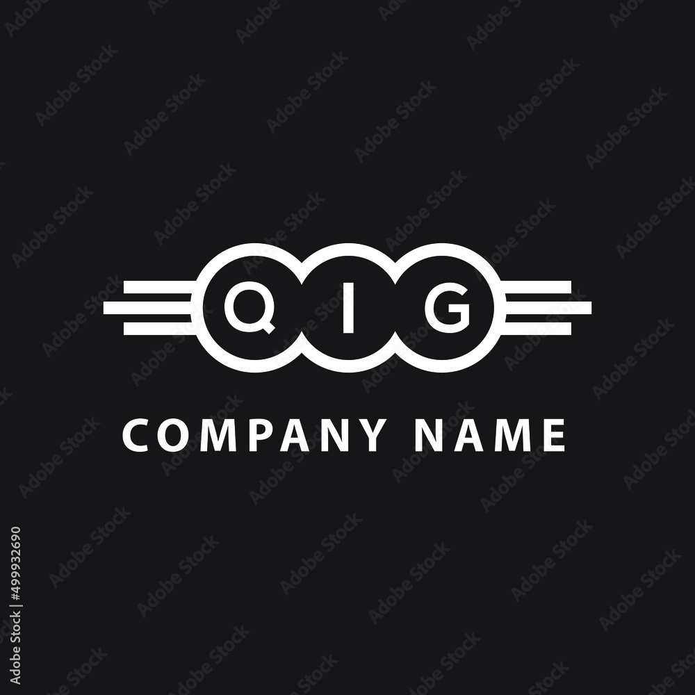 QIG letter logo design on black background. QIG creative initials letter logo concept. QIG letter design.
QIG letter logo design on black background. QIG creative initials letter logo concept. QIG letter design.