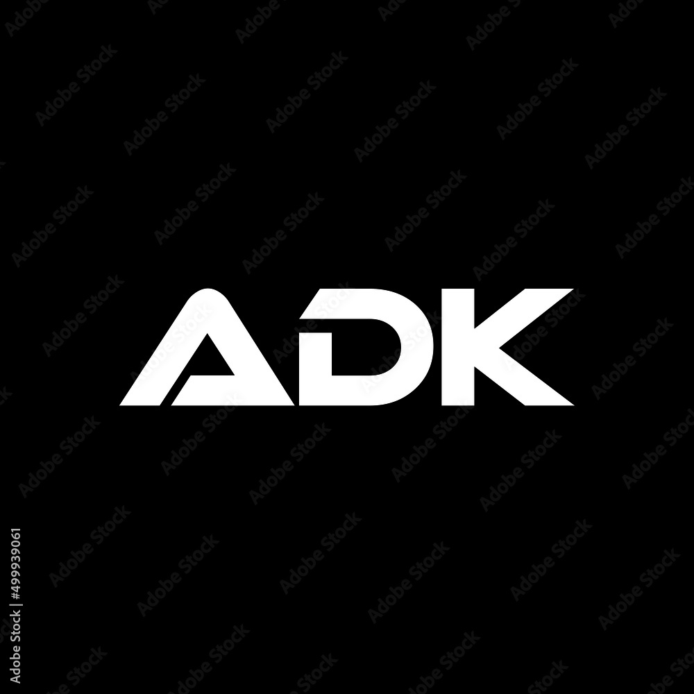 ADK letter logo design with black background in illustrator, vector logo modern alphabet font overlap style. calligraphy designs for logo, Poster, Invitation, etc. ADK letter logo design with black background in illustrator, vector logo modern alphabet font overlap style. calligraphy designs for logo, Poster, Invitation, etc.