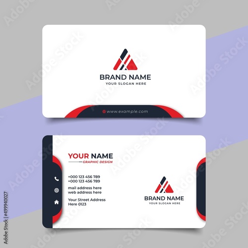 Creative Modern Professional Business card Vector Design