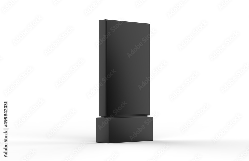WiFi network Multi touch floor standing LCD ad display digital signage display touch monitor. 3d render illustration. WiFi network Multi touch floor standing LCD ad display digital signage display touch monitor. 3d render illustration.