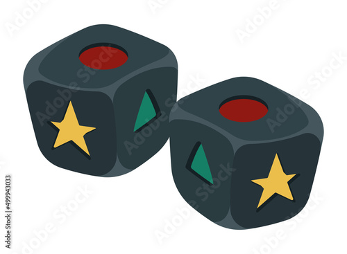 magic dices fortune teller