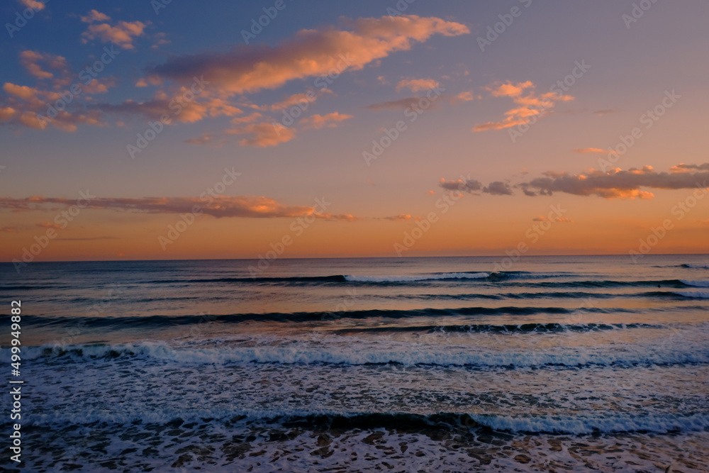 Fototapeta premium sunset at the beach