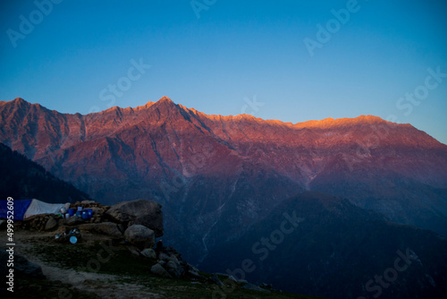 Camping at Triund in Dharamshala 