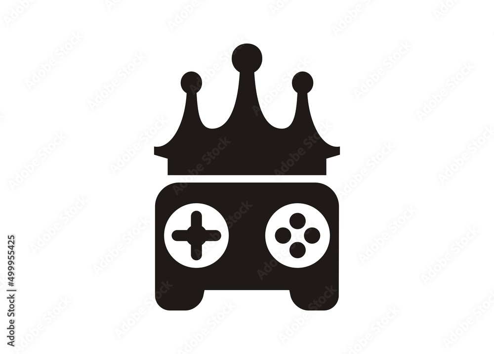 Game master. Simple illustration in black and white. Game master. Simple illustration in black and white.