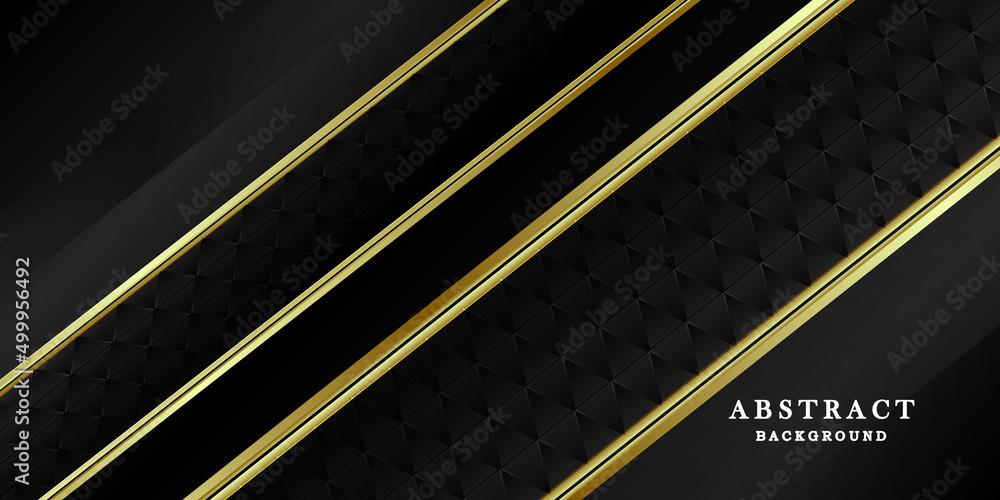 Black gold background vector Stock Vector | Adobe Stock