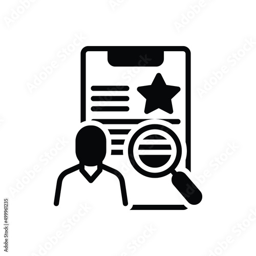 Black solid icon for cases
