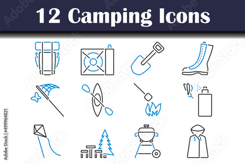 Camping Icon Set