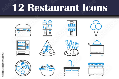 Restaurant Icon Set