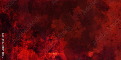 Red marble texture and background for design, dark red glowing black neon watercolor on black paper illustration, Abstract red background vintage grunge texture, dark wall background tuxture.