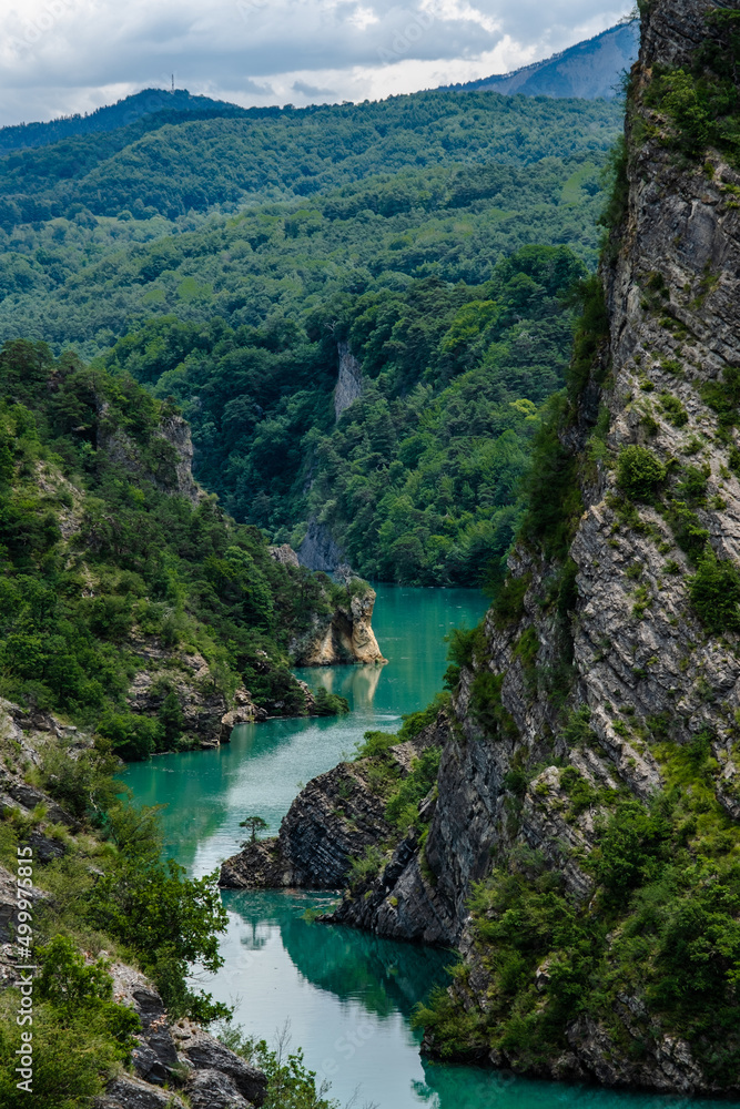 Fototapeta premium river in the mountains