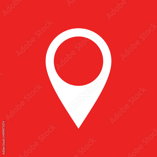 Kartenmarkierung und Hintergrund