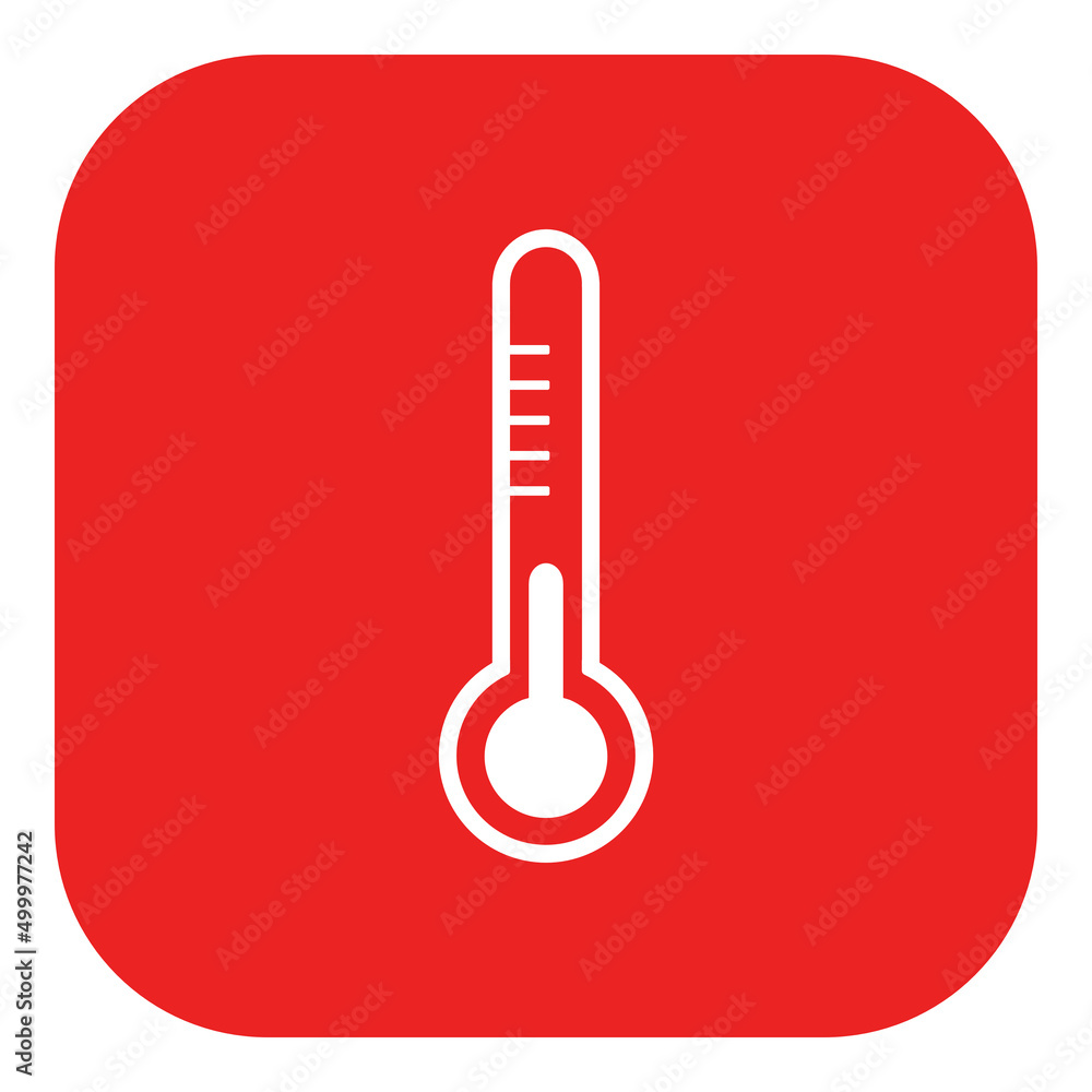 Thermometer und App Icon Thermometer und App Icon