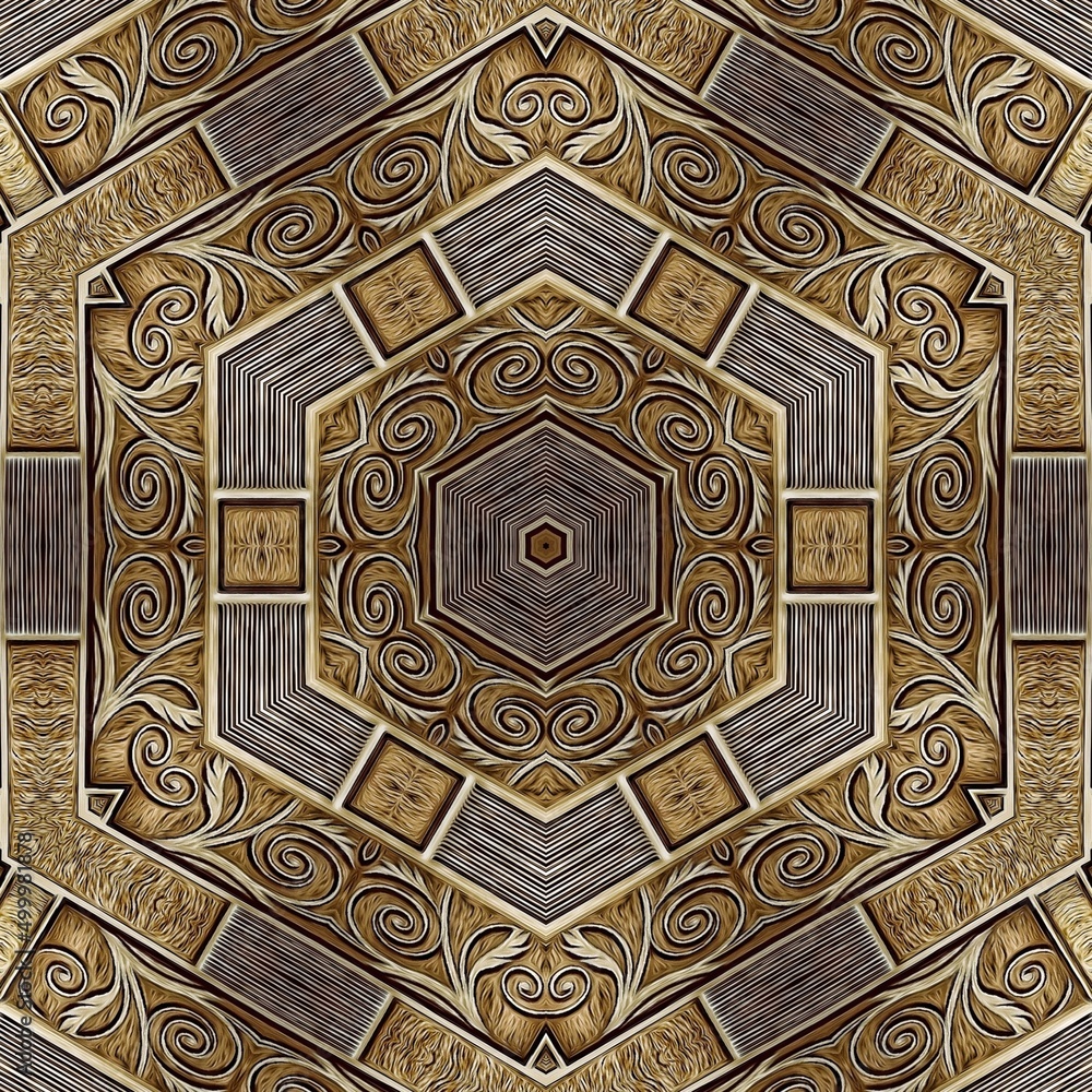 Luxurious floral background for template design, booklet, floor tiles, textile fabric, wedding invitation card, flyer, bedsheet printing. Elegant home decor idea Luxurious floral background for template design, booklet, floor tiles, textile fabric, wedding invitation card, flyer, bedsheet printing. Elegant home decor idea
