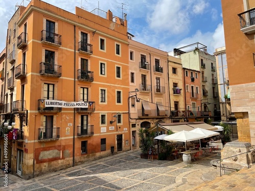 Buildings in the town of Tarragona, Spain