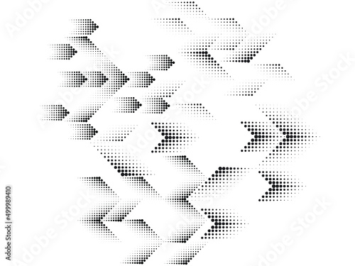 Linear halftone dots Design .elements for your design. vector illustration