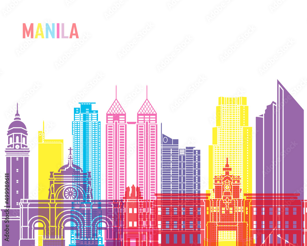 Manila skyline pop