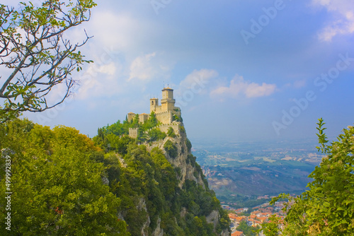 Castle della Guaita in the Old Town of San Marino