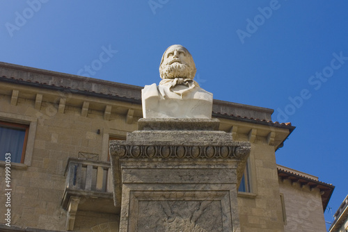 Monument to Giuseppe Garibaldi in San Marino