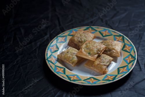 Martabak telur Traditional food from Indonesia