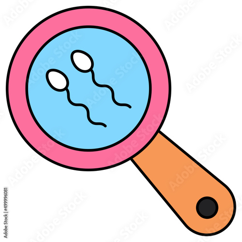 Premium download icon of search sperms