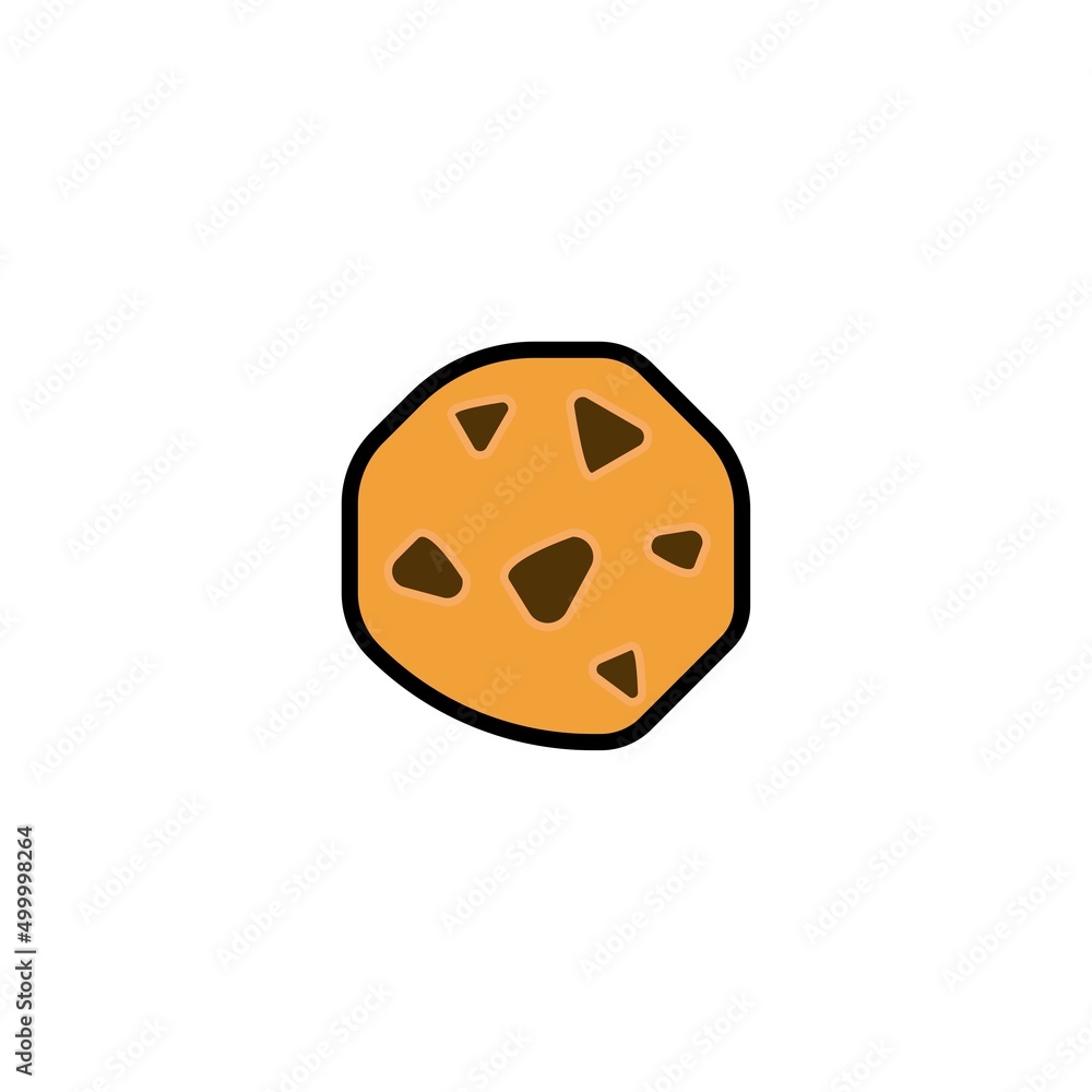 Fototapeta premium cookie icon vector design templates