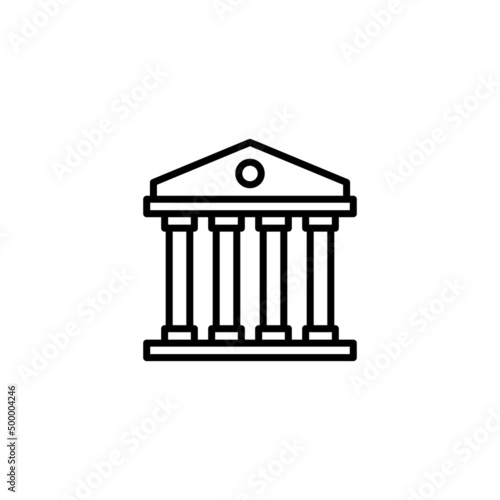 Banking  icon in vector. Logotype