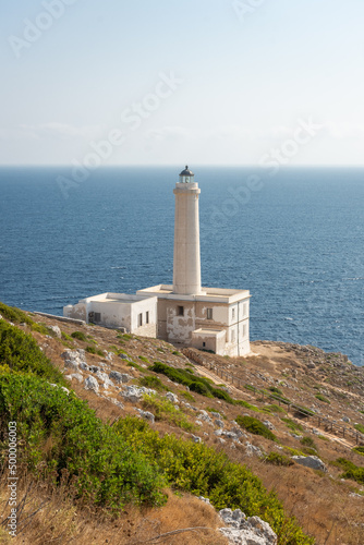 Lighthouse of Punta Palascia, the easternmost point in Italy