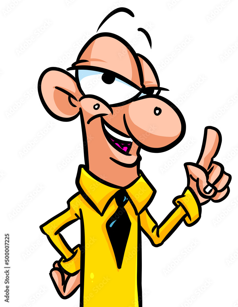 Man male parody gesture hand attention cartoon illustration Man male parody gesture hand attention cartoon illustration