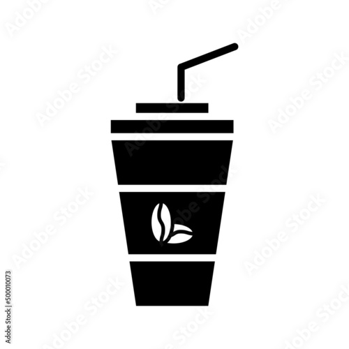 cup coffee new icon vector simple