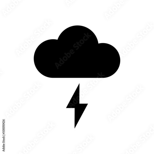 Thunder weather icon