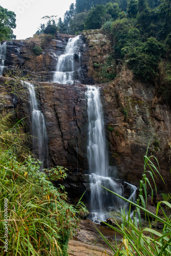 waterfall in nuwara elia sri-lanka