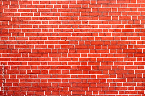 red brick wall background texture