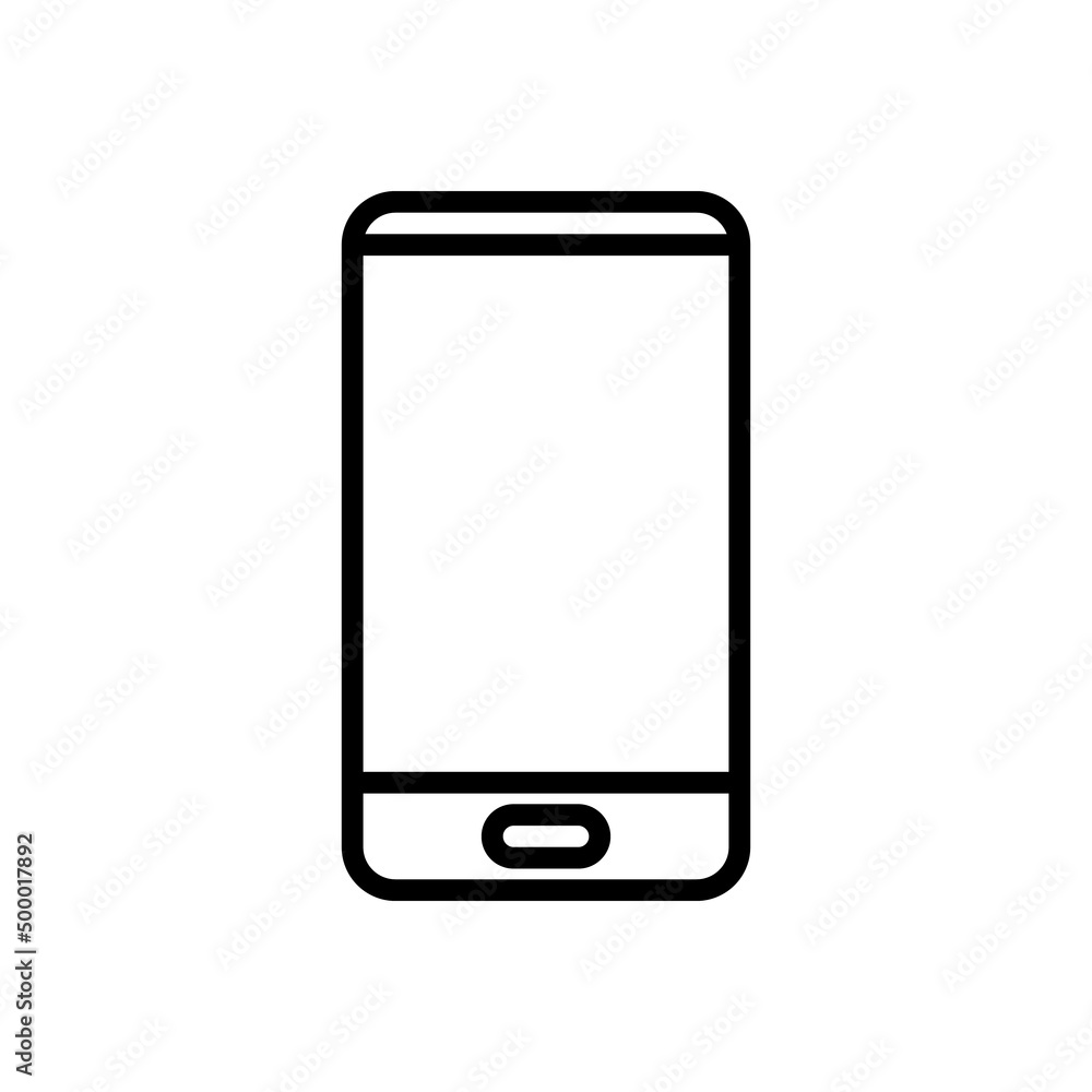 Mobile Phone Vector Icon. Vector sign in simple style isolated on white background. Original size 64x64 pixels. Mobile Phone Vector Icon. Vector sign in simple style isolated on white background. Original size 64x64 pixels.