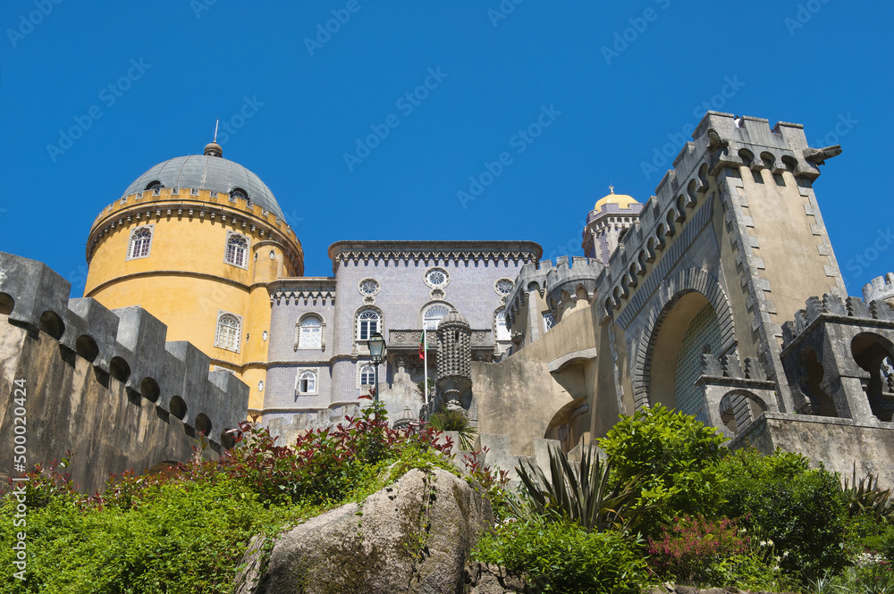 Palace of Pena, Sintra, Lisbon coast, Portugal