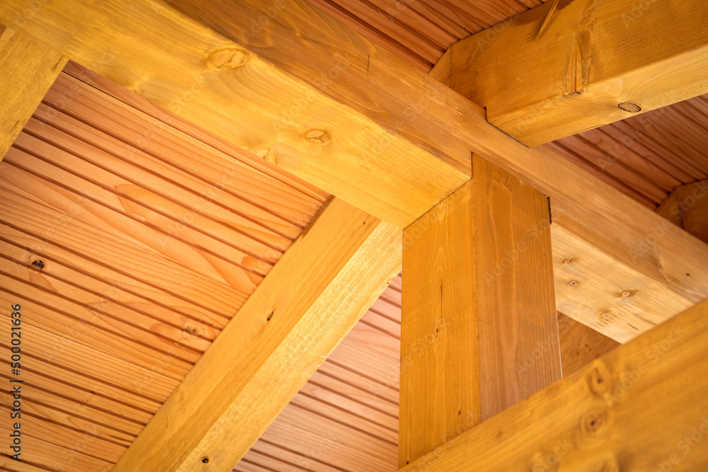 Roof structures and parts. Construction and woodworking Roof structures and parts. Construction and woodworking