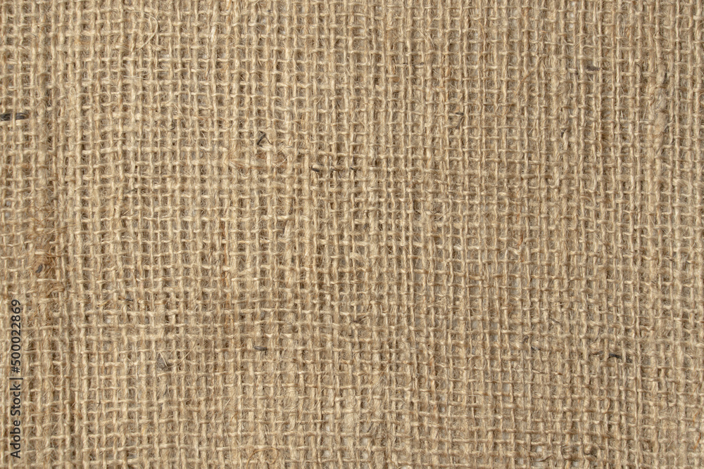 Hessian cloth background of a potoe sack. Hessian cloth background of a potoe sack.