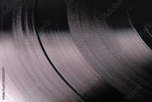 Photography Closeup shot of a vinyl disc - great for backgrounds
