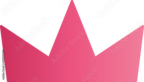 Crown gradient icon
