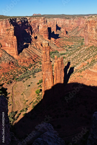 Spider Rock at Canyon de Chelle, Arizona photo