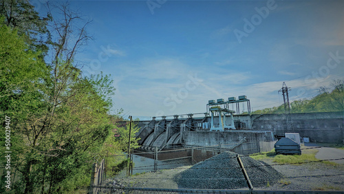 Leesville Hydropower Dam Shot using Sahara Filter photo