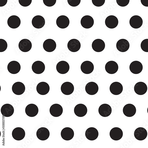 Black dots background